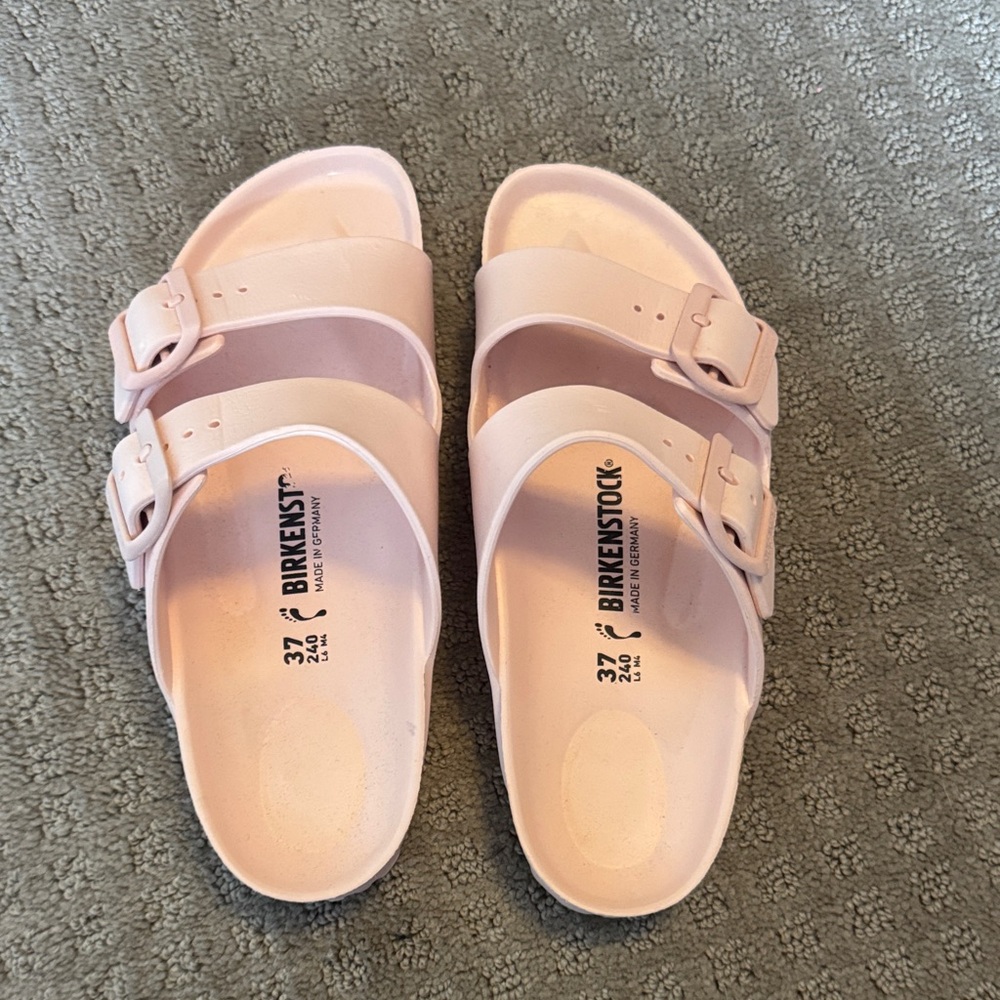 Birkenstock Arizona EVA Sandals in Pale Pink